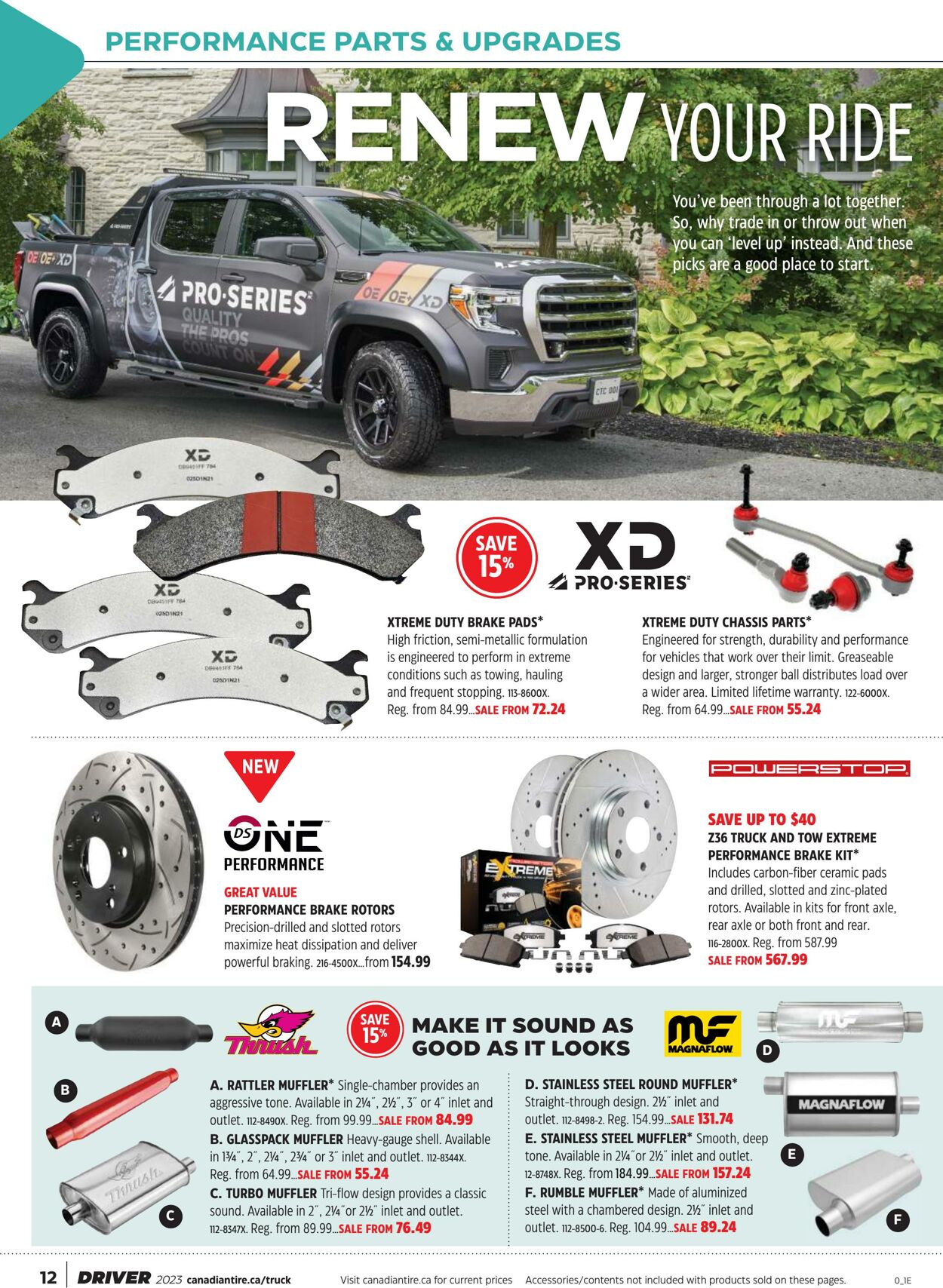 Flyer Canadian Tire 13.04.2023 - 03.05.2023