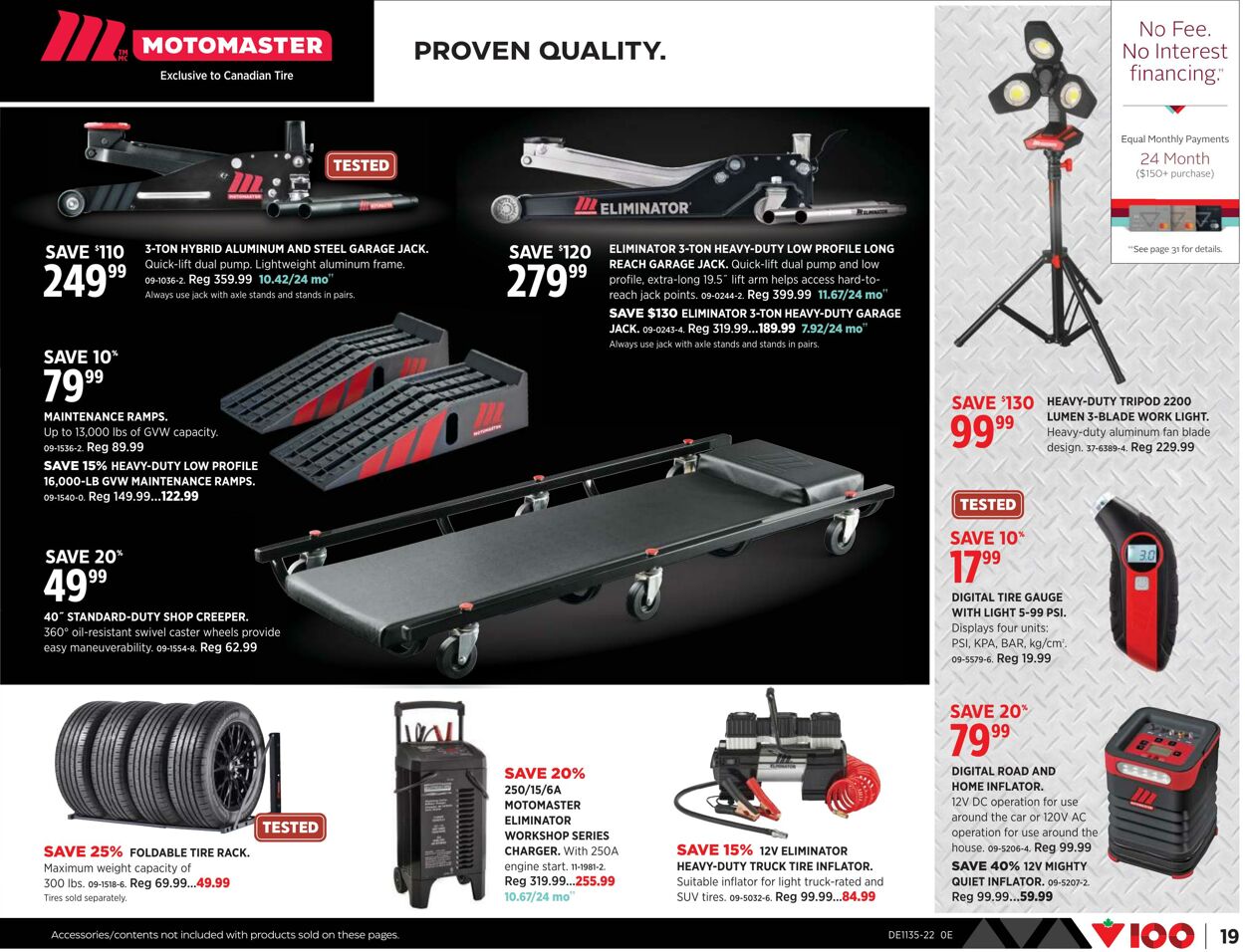 Flyer Canadian Tire 25.08.2022 - 14.09.2022