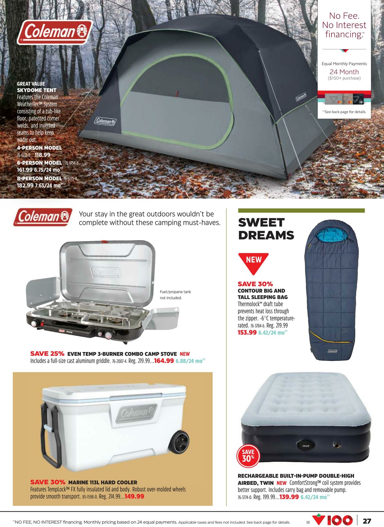 Flyer Canadian Tire 01.09.2022 - 21.09.2022