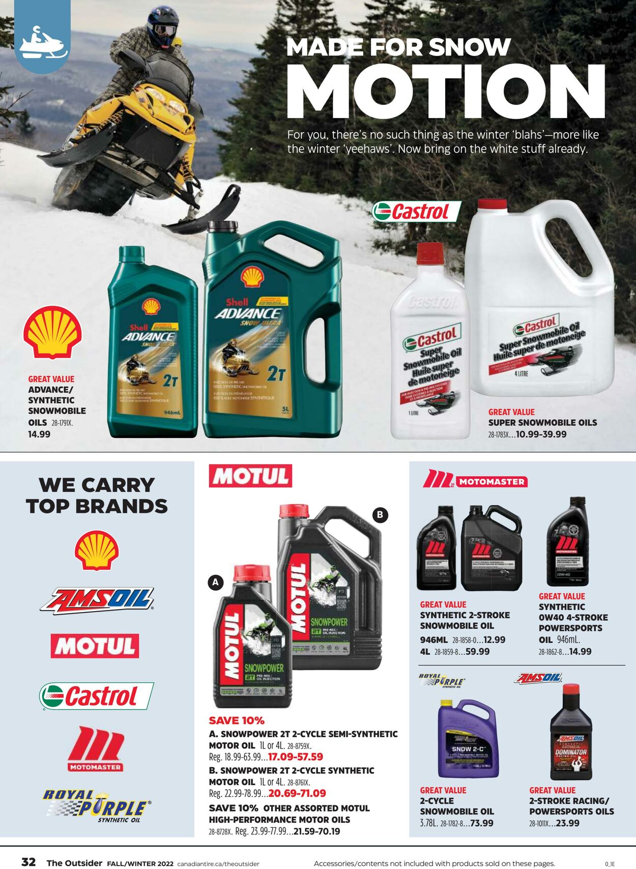 Flyer Canadian Tire 01.09.2022 - 21.09.2022