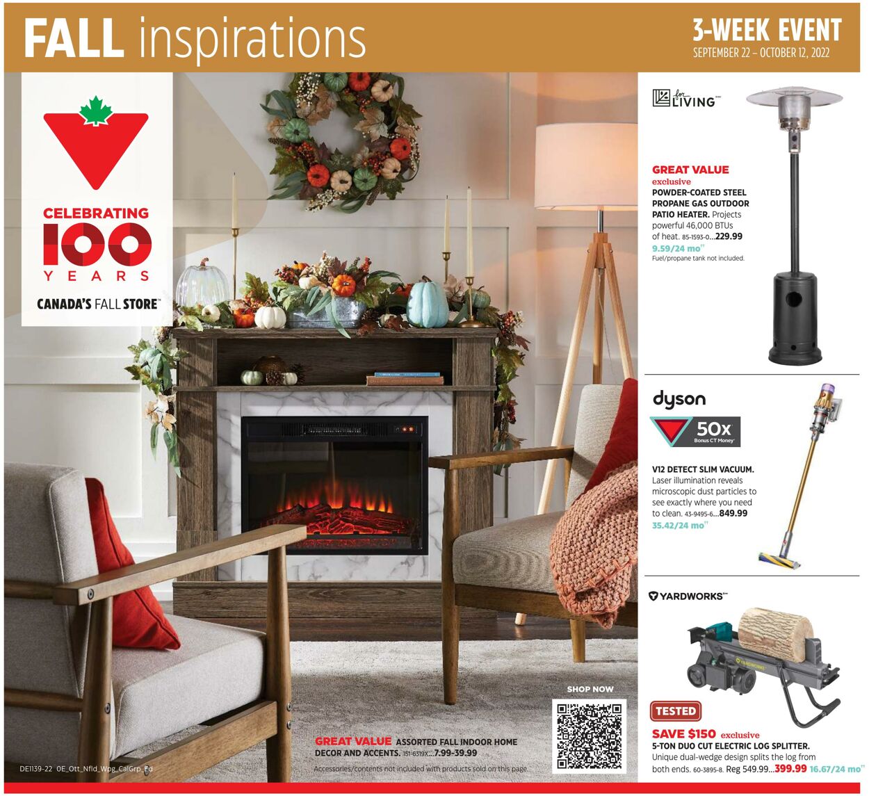 Flyer Canadian Tire 22.09.2022-12.10.2022