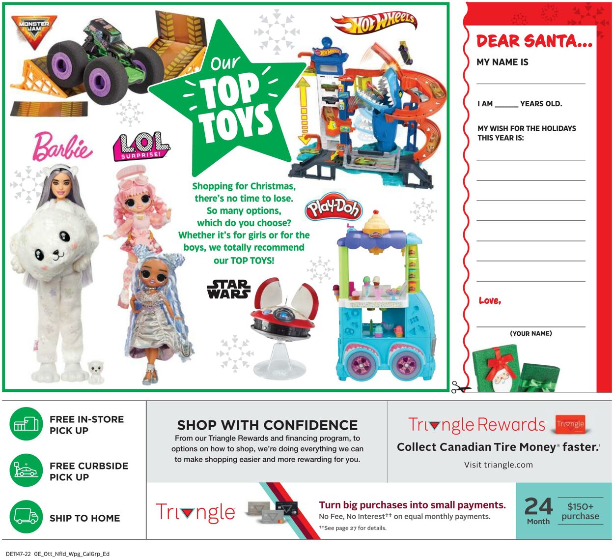 Flyer Canadian Tire 17.11.2022 - 07.12.2022