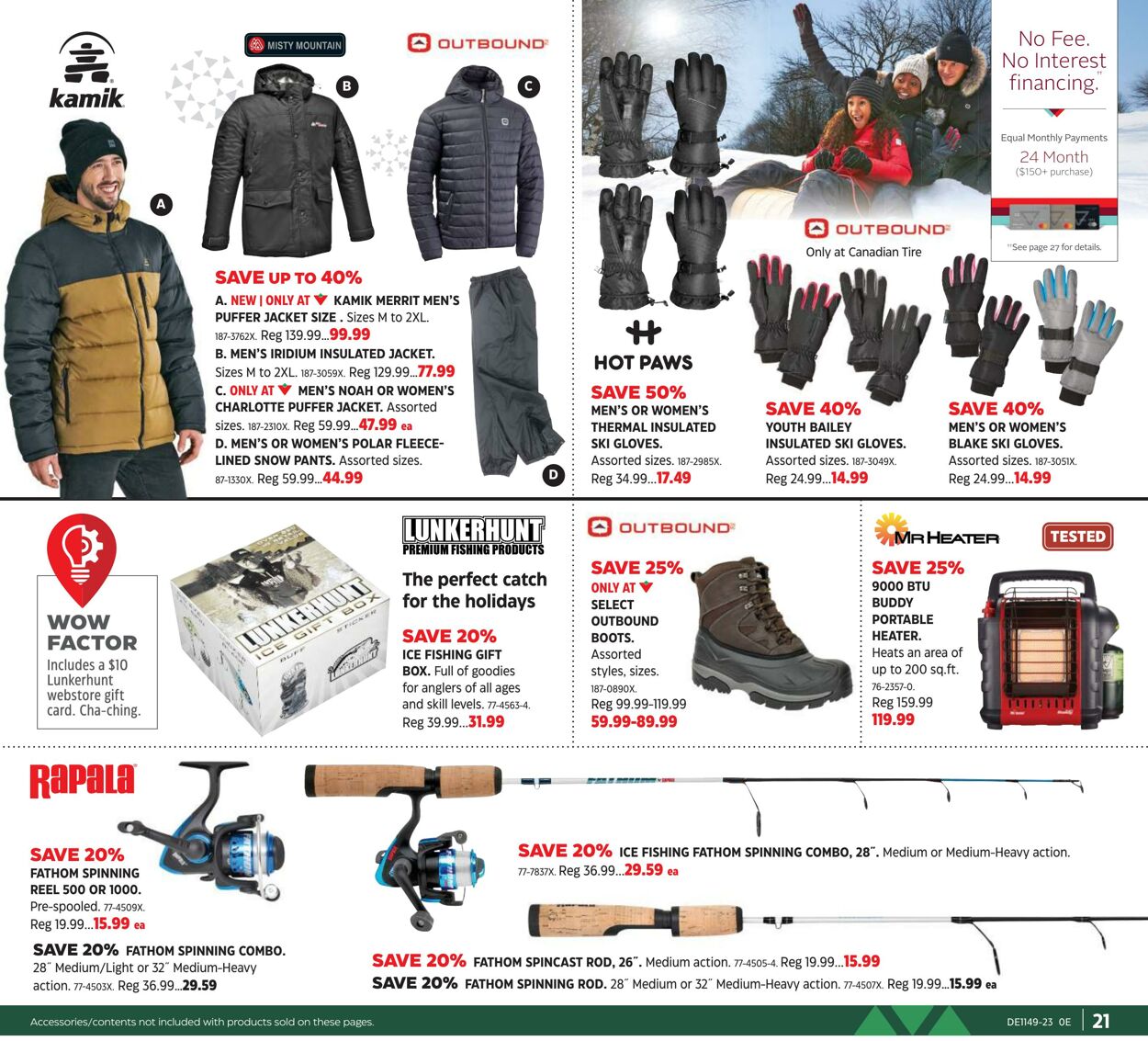 Flyer Canadian Tire 30.11.2023 - 24.12.2023