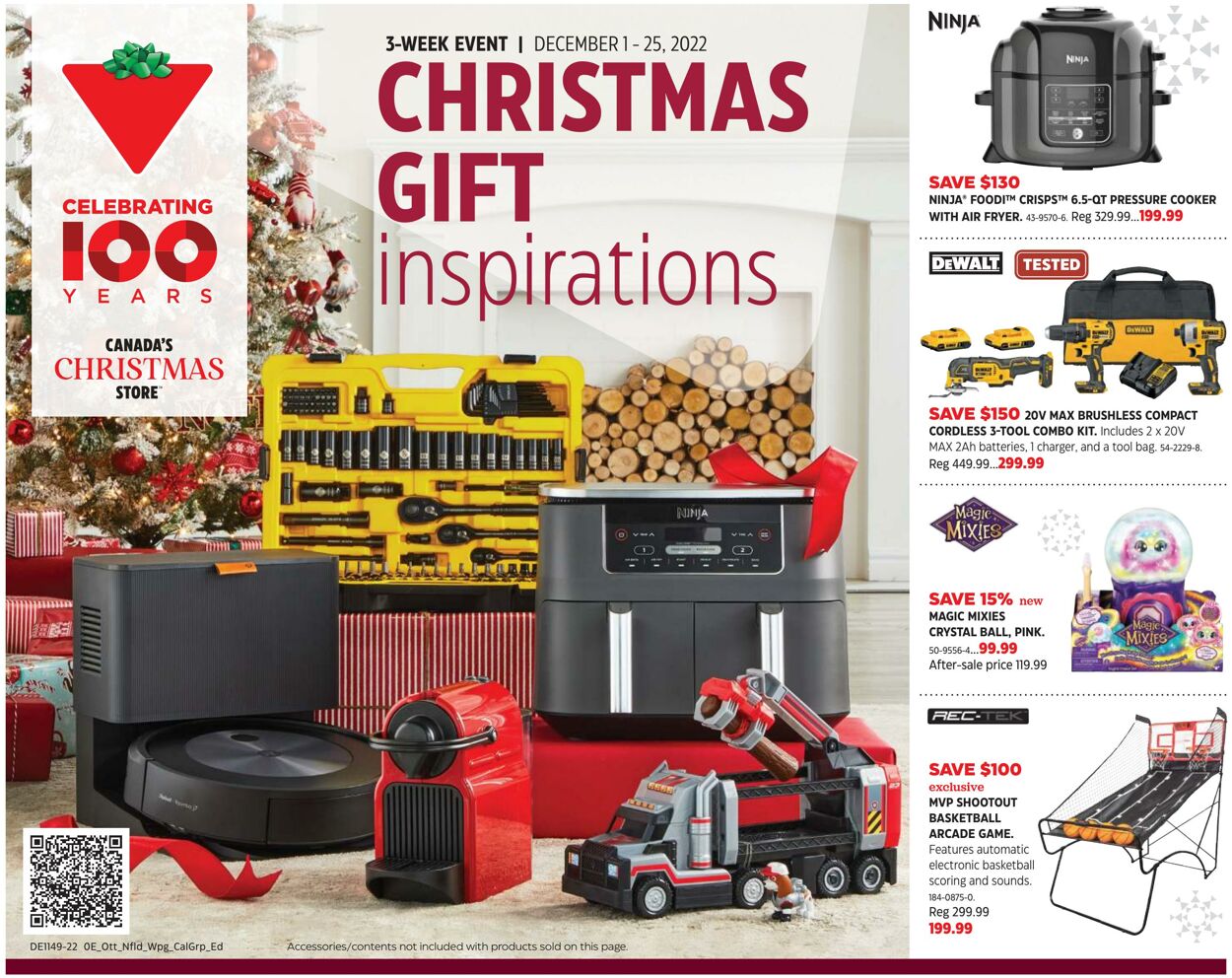 Flyer Canadian Tire 01.12.2022 - 25.12.2022