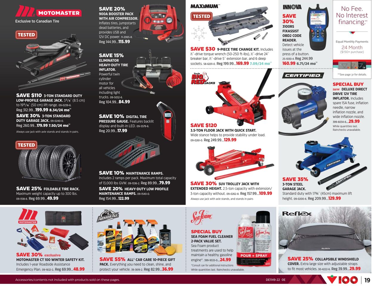 Flyer Canadian Tire 01.12.2022 - 25.12.2022