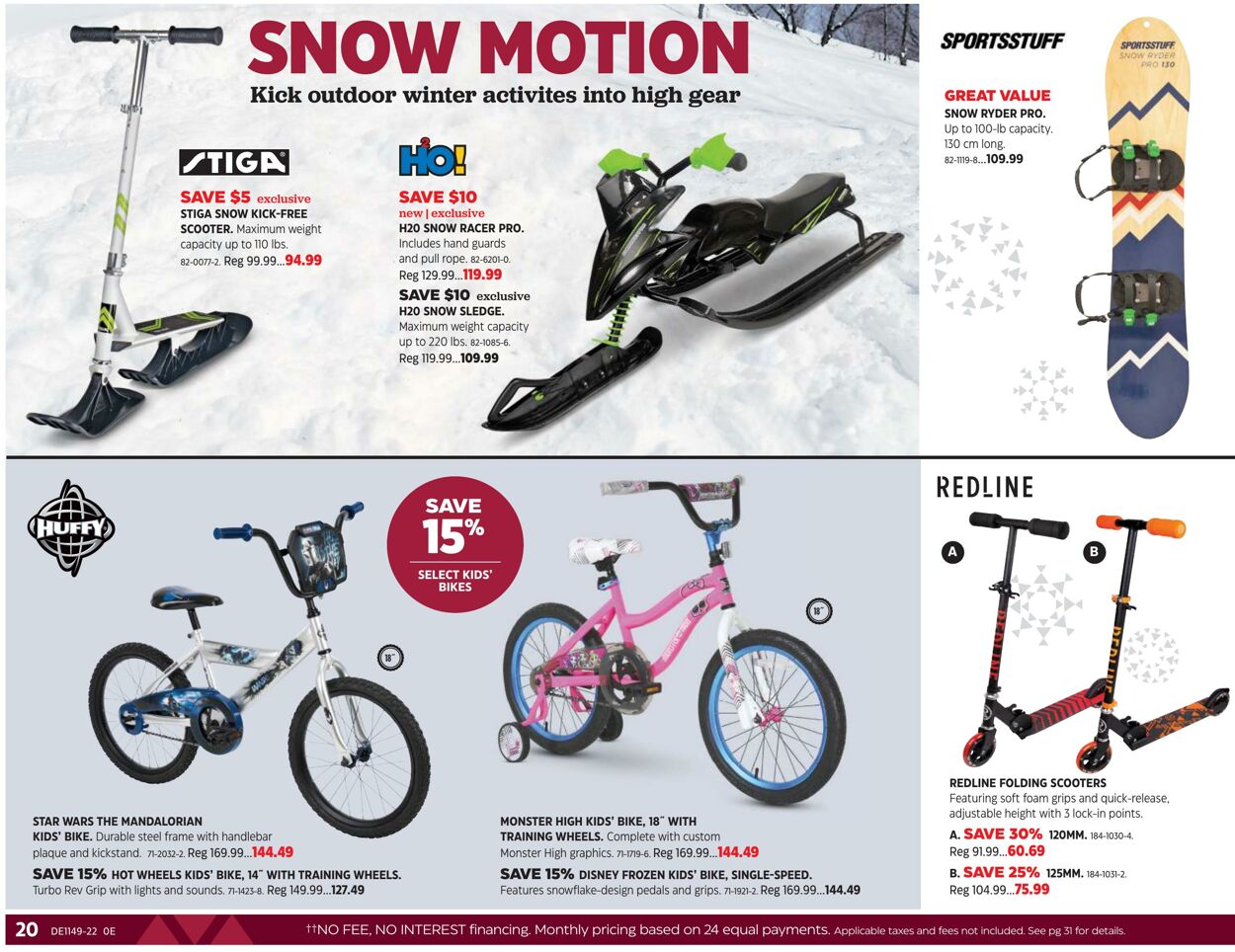 Flyer Canadian Tire 01.12.2022 - 25.12.2022