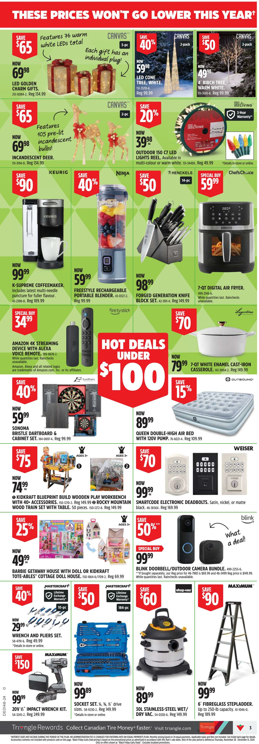 Flyer Canadian Tire 21.11.2024 - 27.11.2024