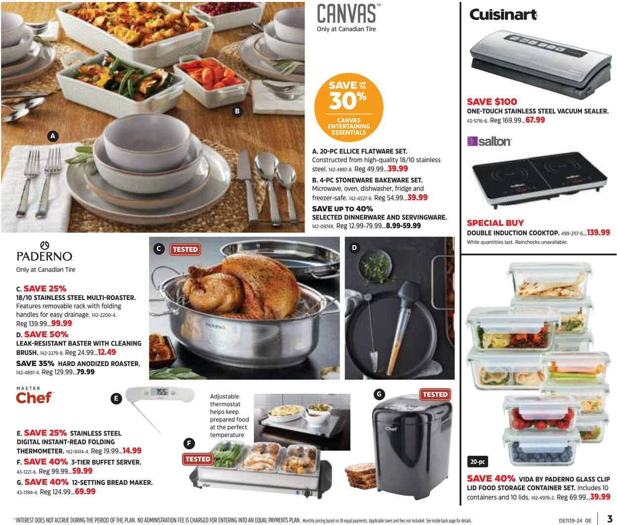 Flyer Canadian Tire 19.09.2024 - 09.10.2024