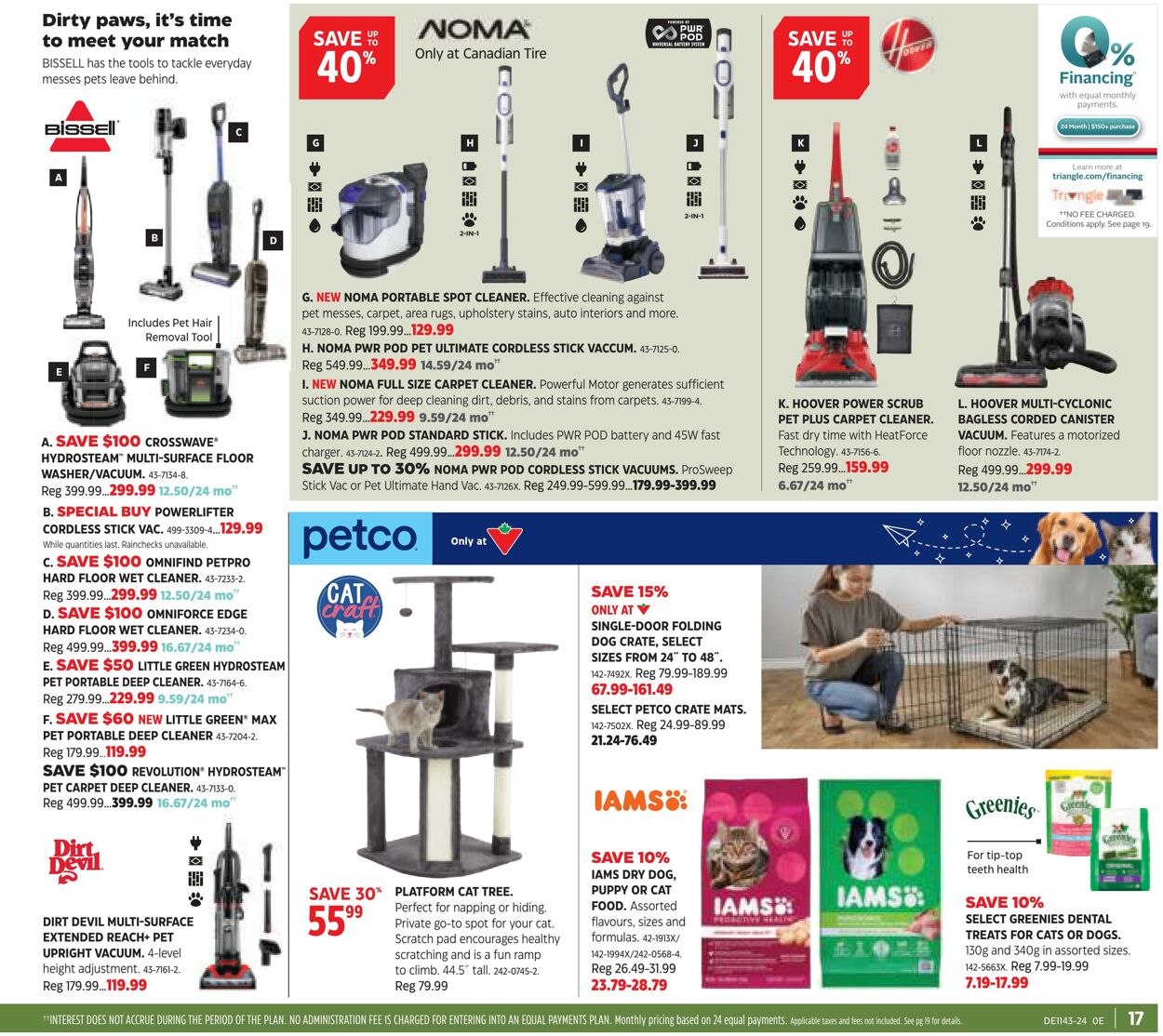 Flyer Canadian Tire 17.10.2024 - 06.11.2024