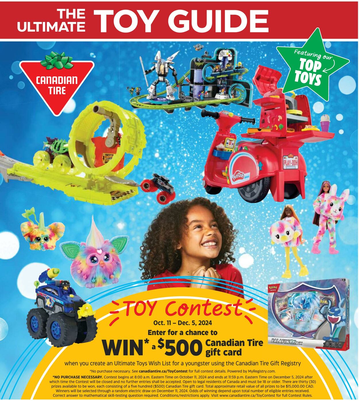 Flyer Canadian Tire - The Ultimate Toy Guide 31 Oct 2024 - 20 Nov 2024