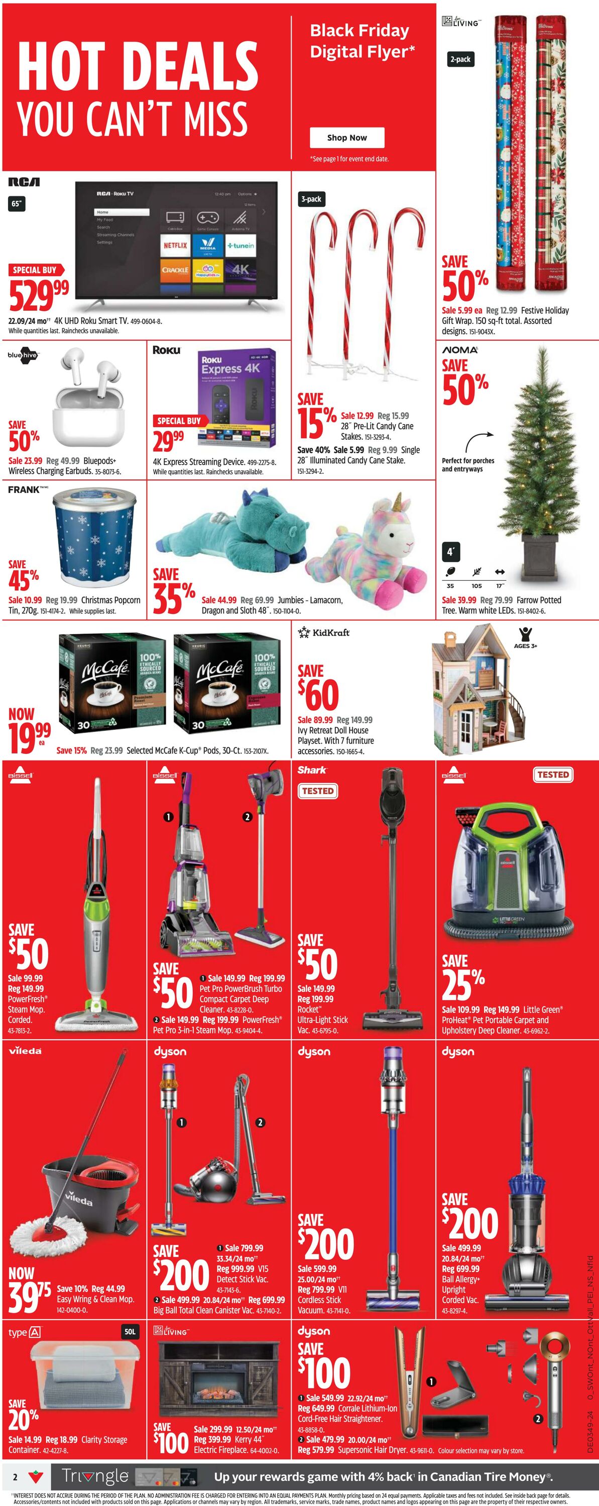 Flyer Canadian Tire 28.11.2024 - 05.12.2024