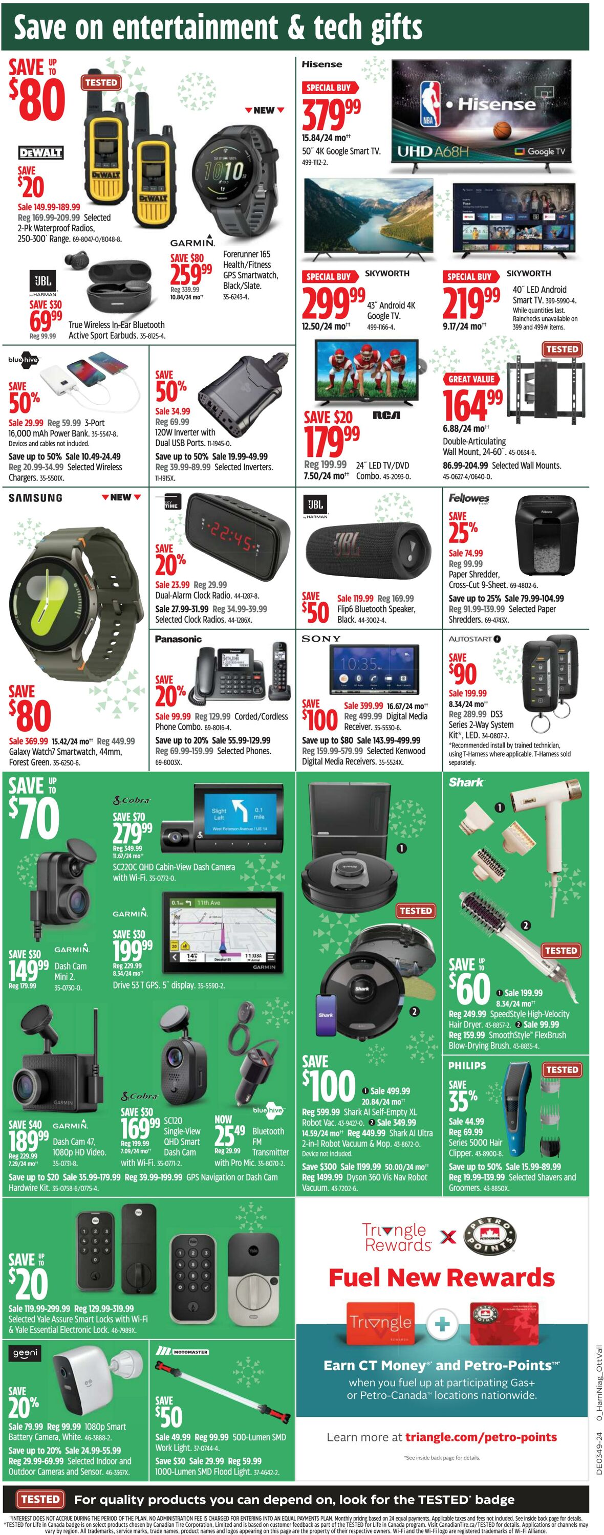 Flyer Canadian Tire 28.11.2024 - 05.12.2024