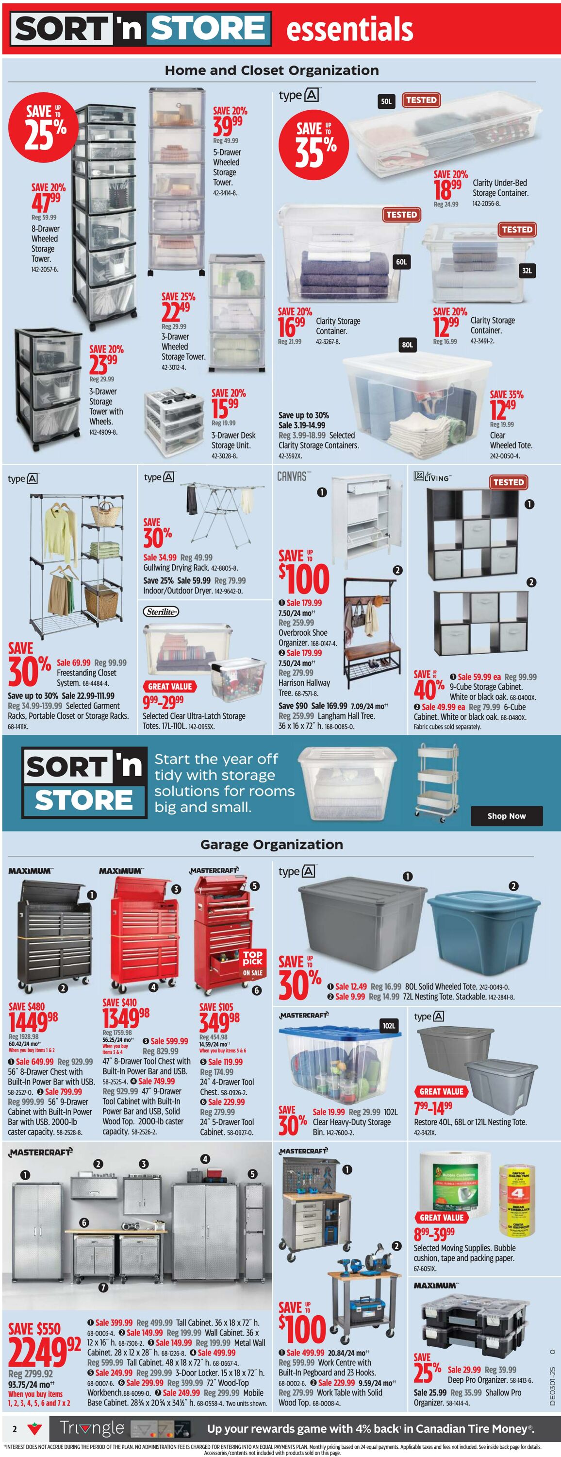 Flyer Canadian Tire 26.12.2024 - 01.01.2025