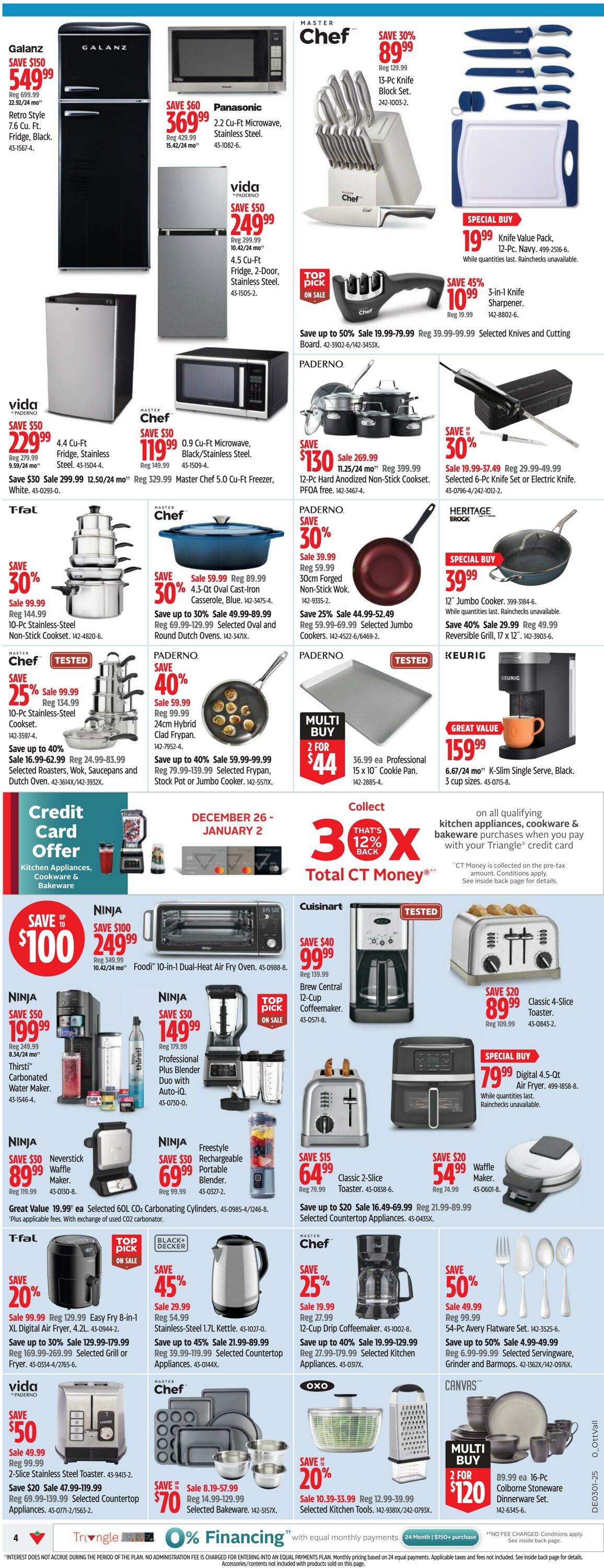 Flyer Canadian Tire 26.12.2024 - 01.01.2025