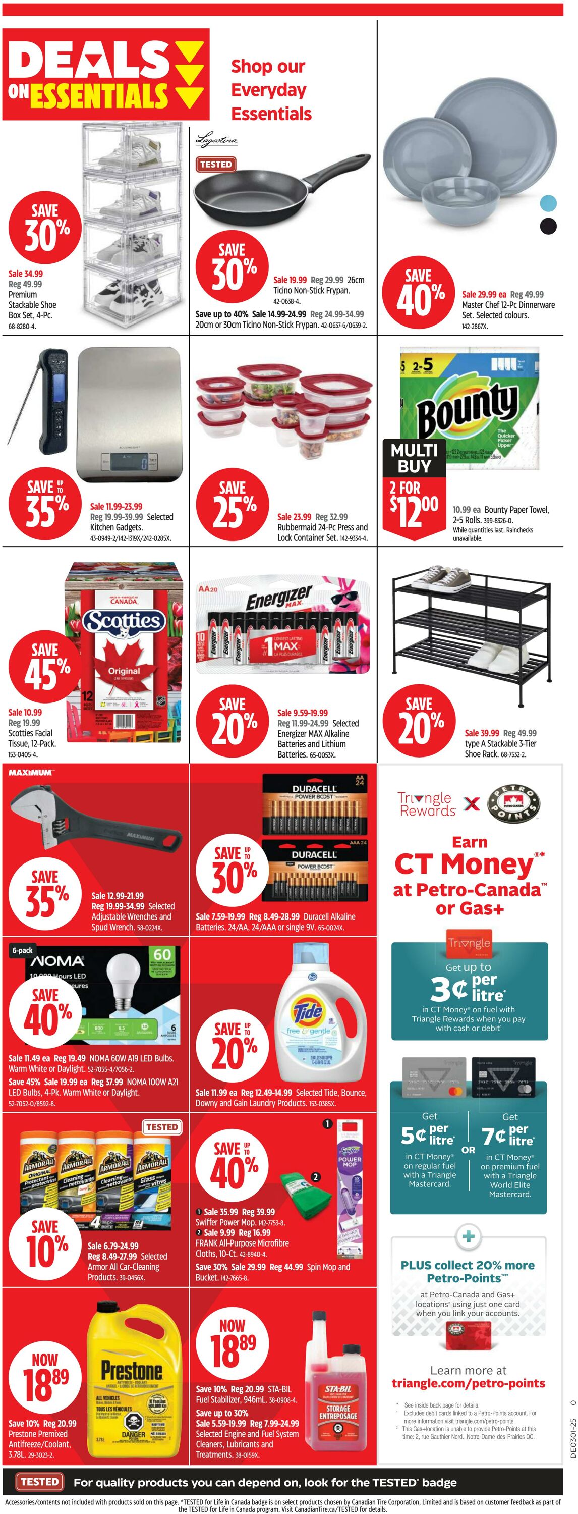 Flyer Canadian Tire 26.12.2024 - 01.01.2025