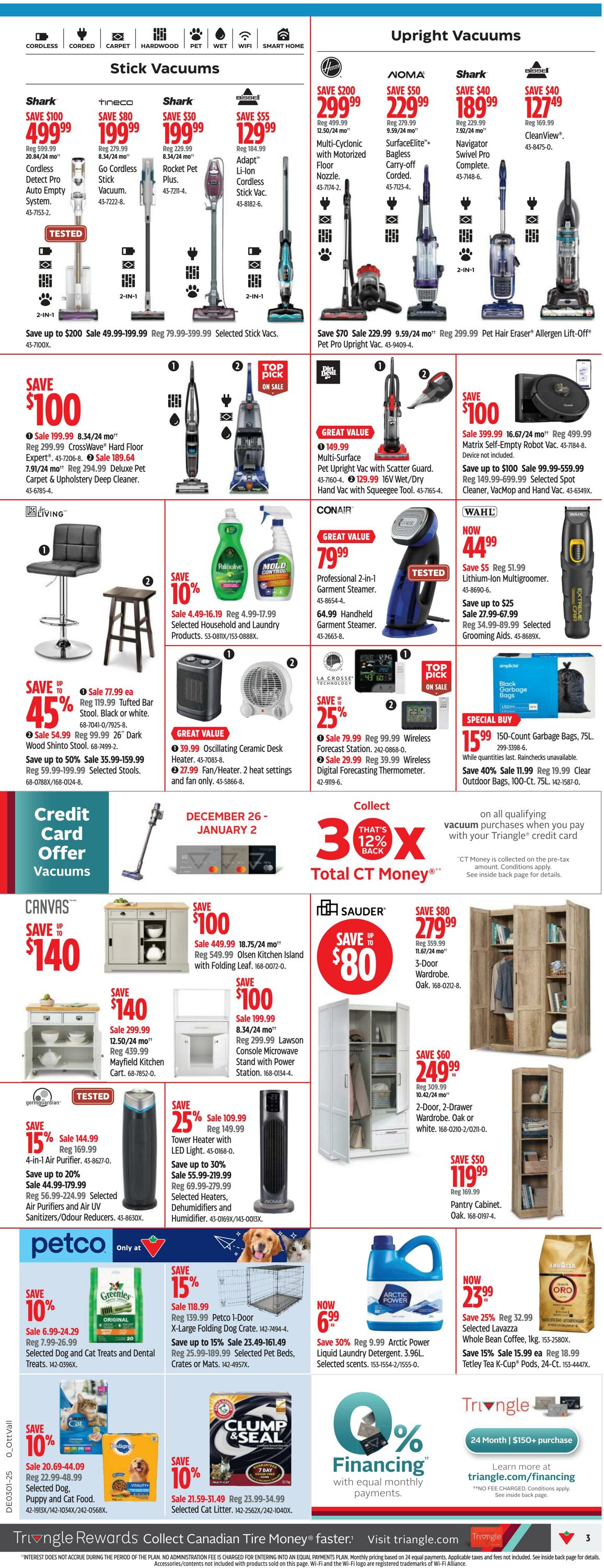 Flyer Canadian Tire 26.12.2024 - 01.01.2025