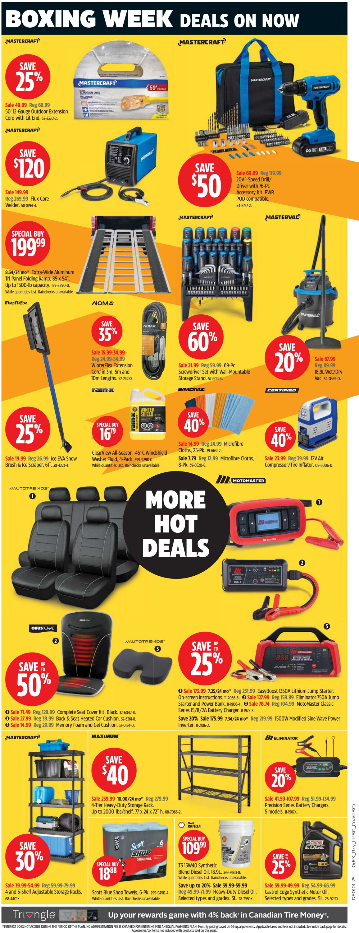 Flyer Canadian Tire 26.12.2024 - 01.01.2025