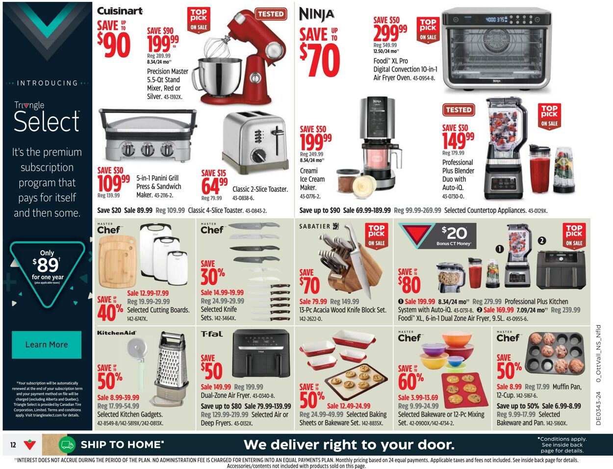 Flyer Canadian Tire 17.10.2024 - 23.10.2024