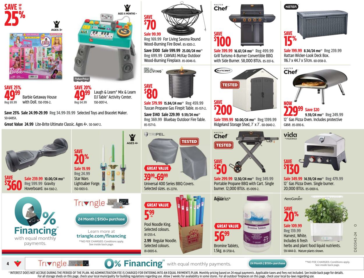 Flyer Canadian Tire 17.10.2024 - 23.10.2024