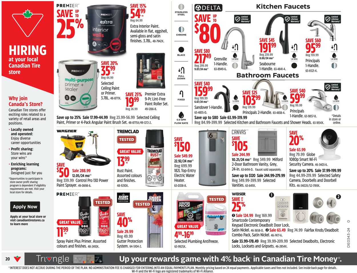 Flyer Canadian Tire 17.10.2024 - 23.10.2024