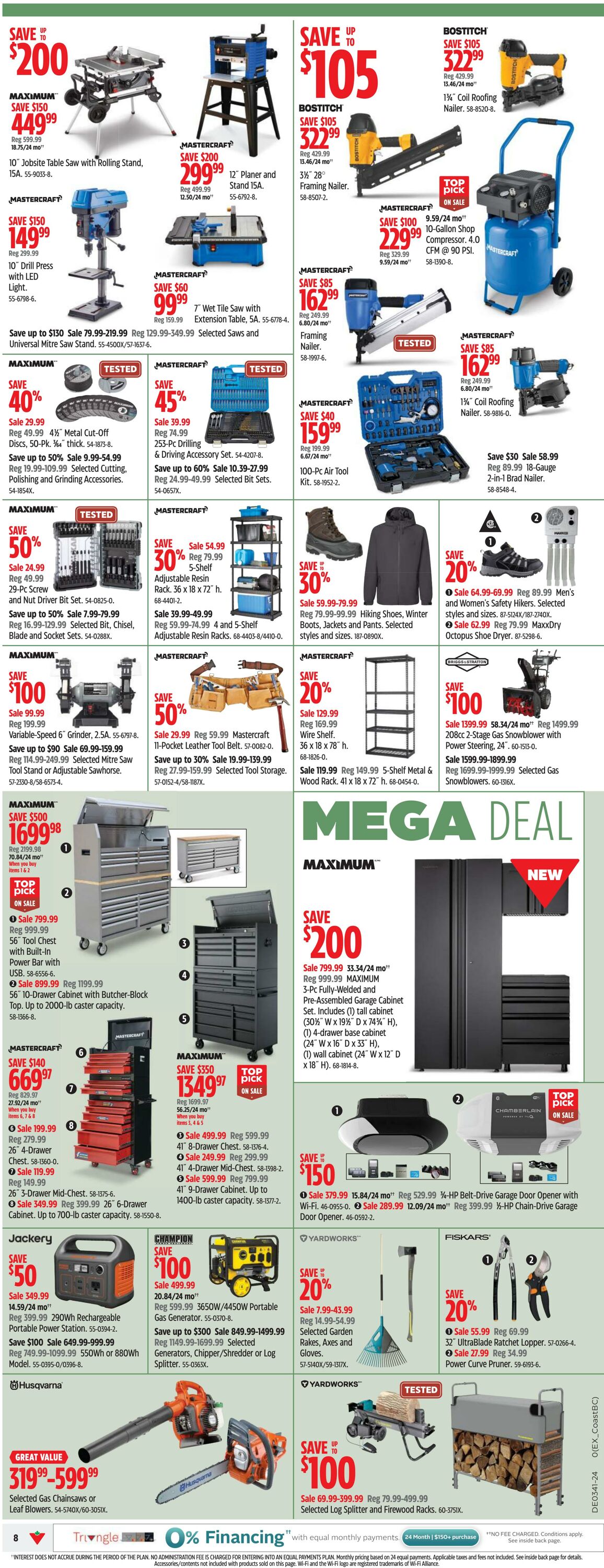 Flyer Canadian Tire 03.10.2024 - 09.10.2024