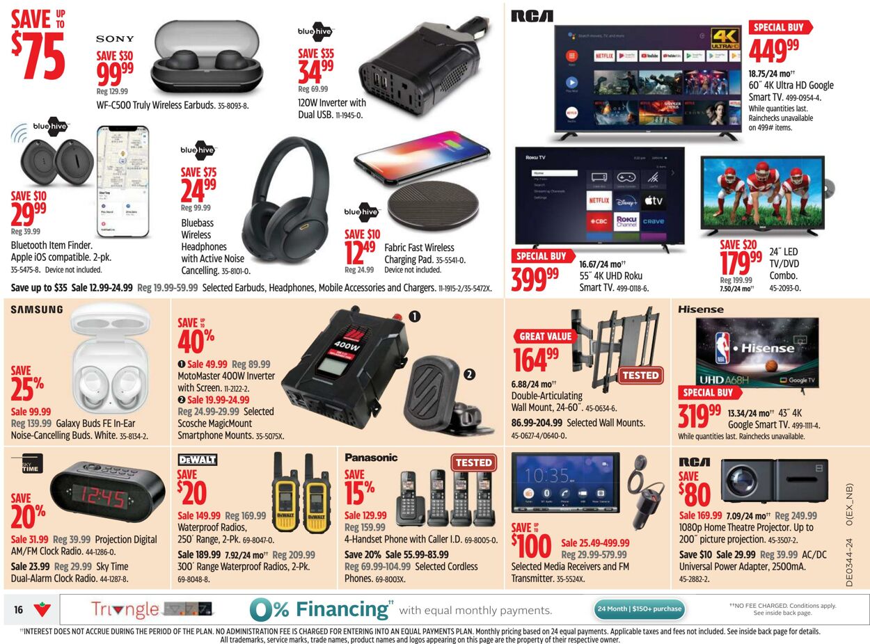 Flyer Canadian Tire 24.10.2024 - 30.10.2024