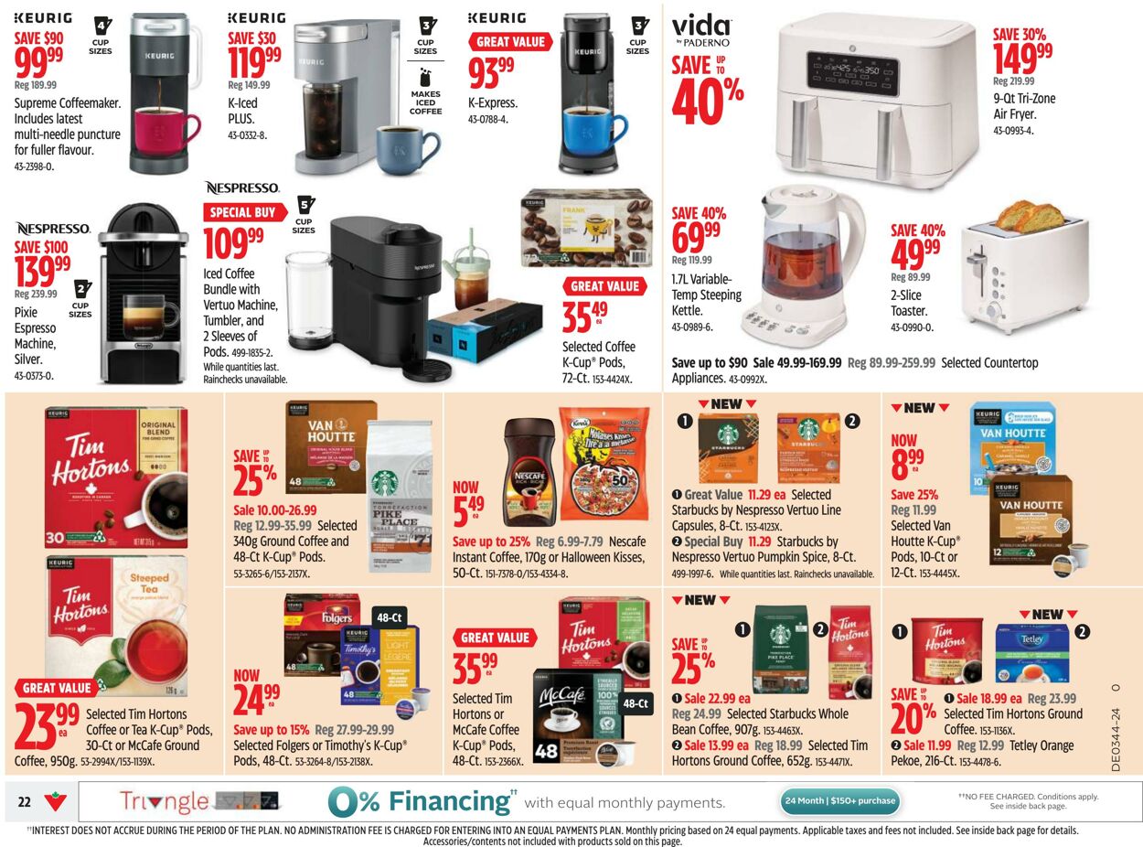 Flyer Canadian Tire 24.10.2024 - 30.10.2024