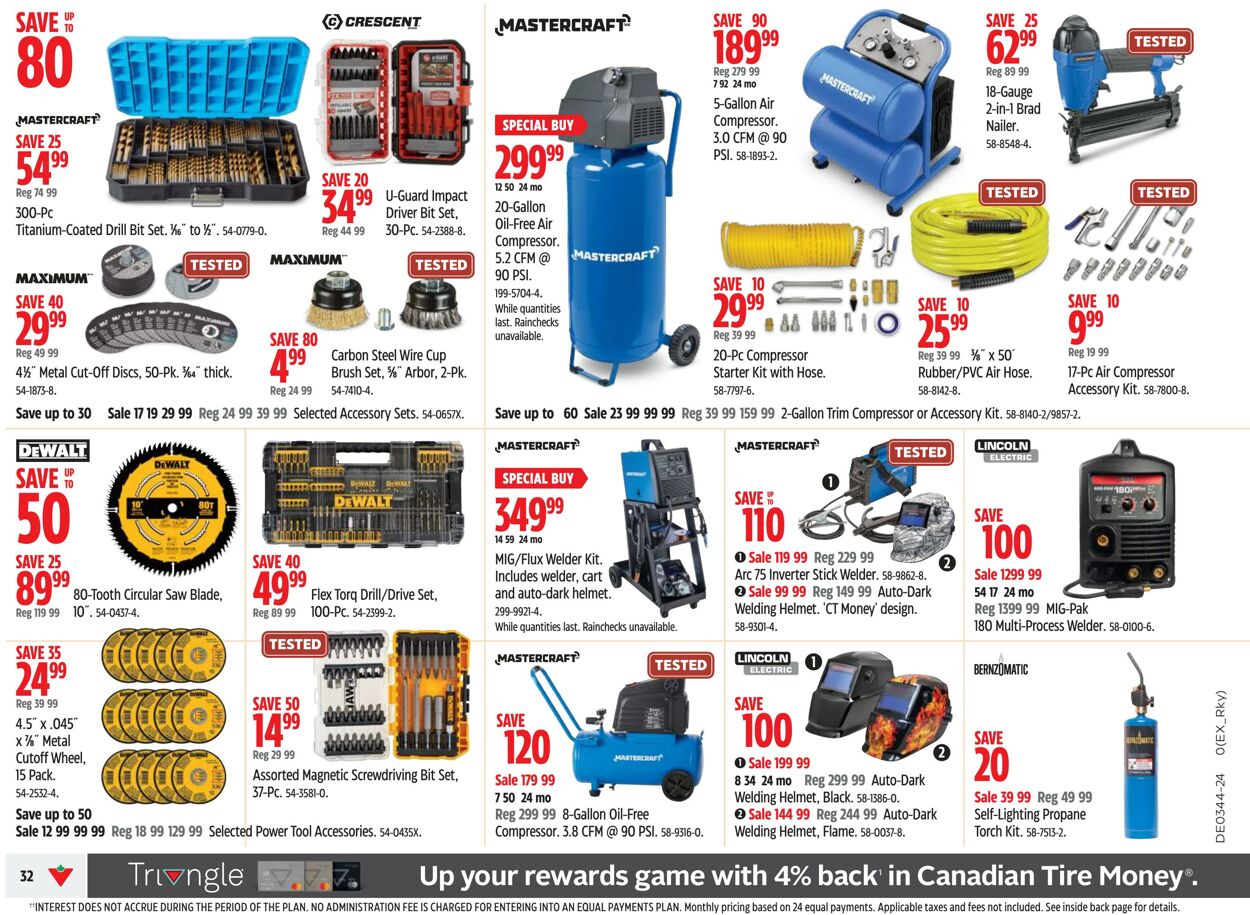 Flyer Canadian Tire 24.10.2024 - 30.10.2024