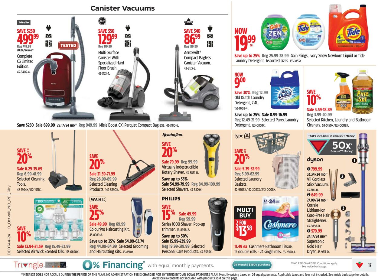 Flyer Canadian Tire 24.10.2024 - 30.10.2024