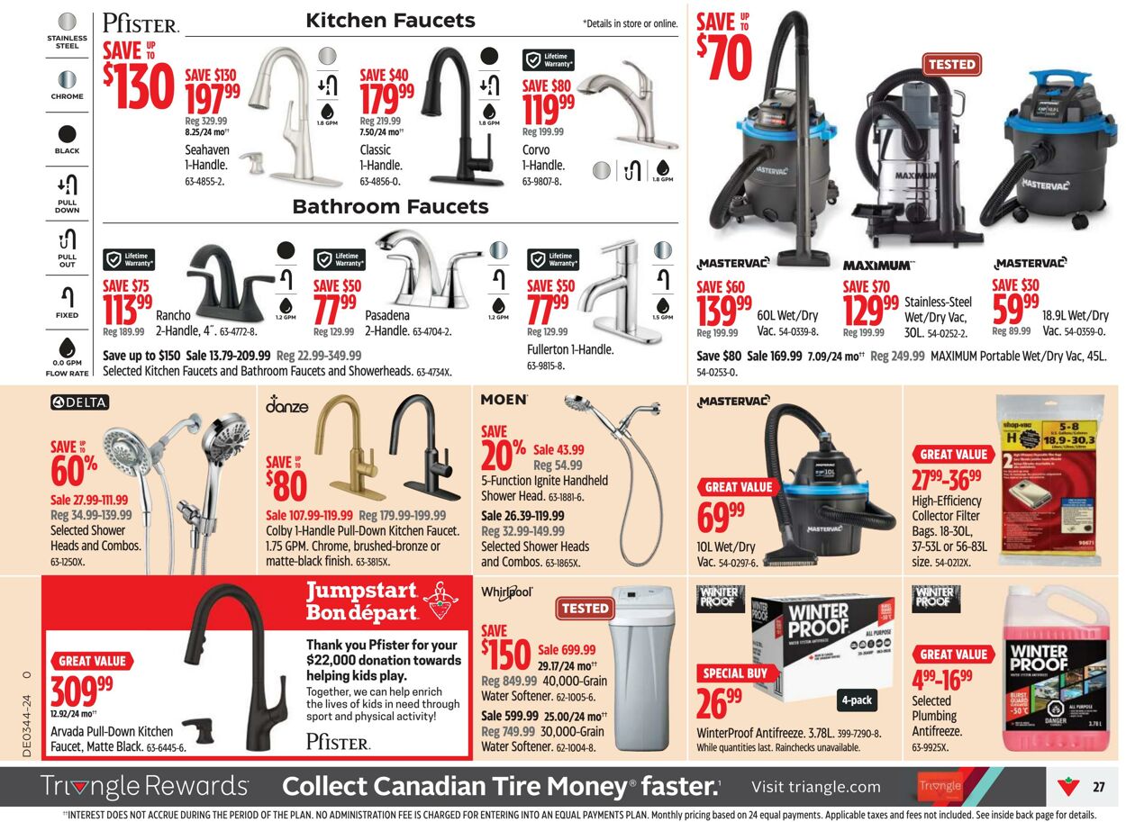 Flyer Canadian Tire 24.10.2024 - 30.10.2024