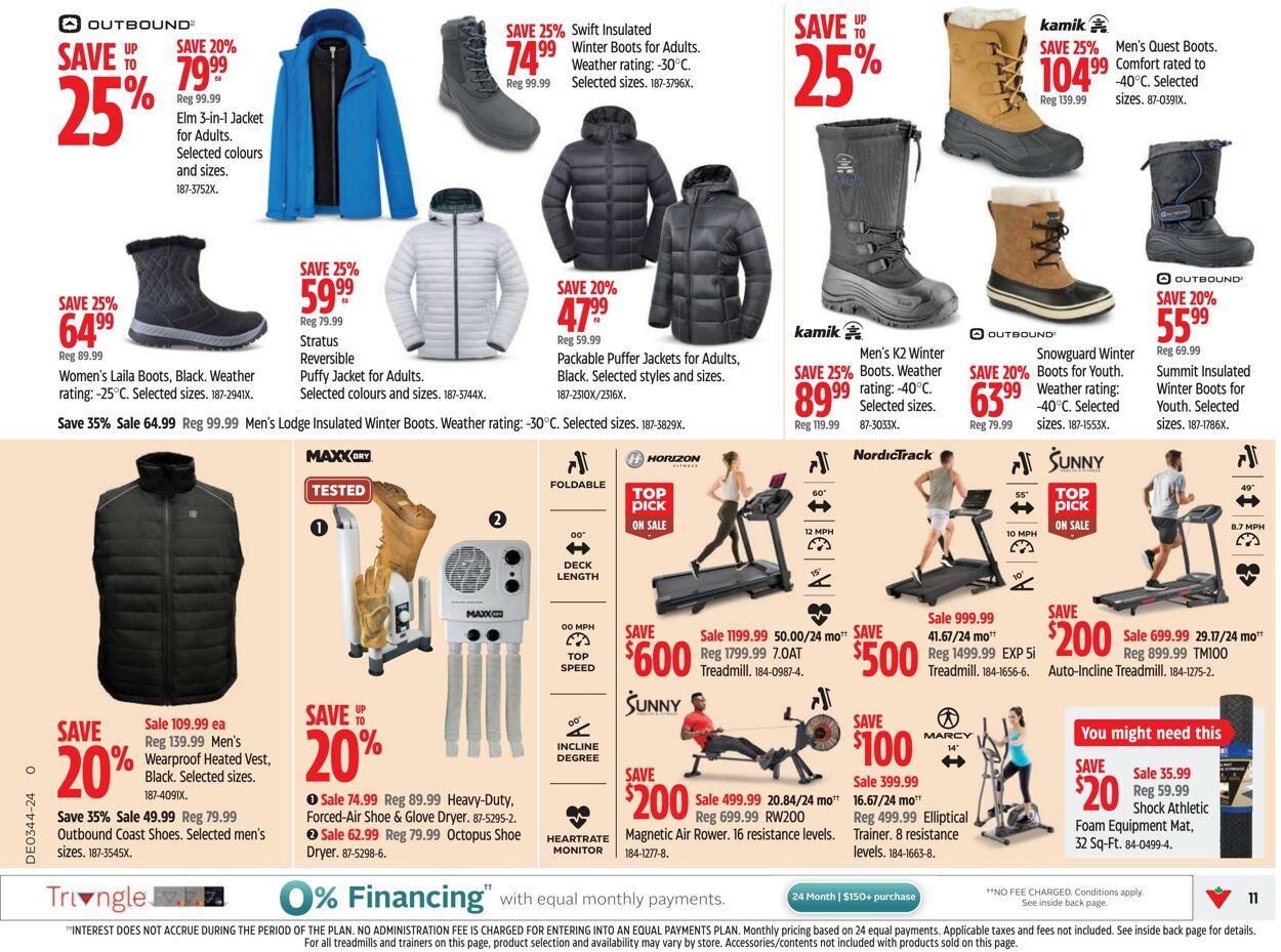 Flyer Canadian Tire 24.10.2024 - 30.10.2024