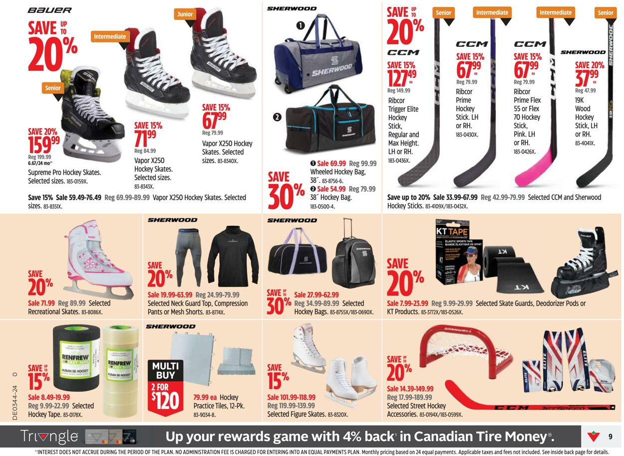 Flyer Canadian Tire 24.10.2024 - 30.10.2024