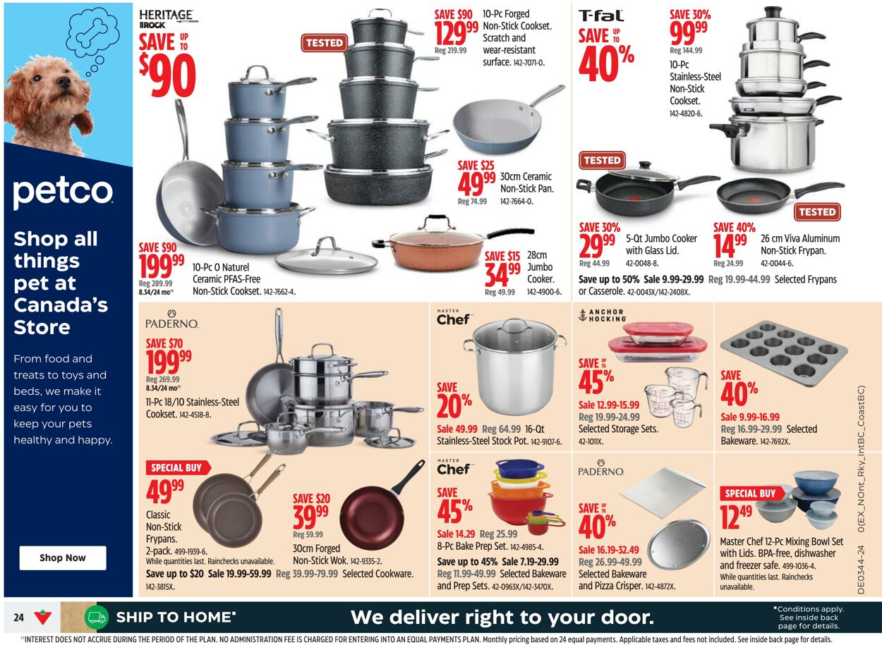 Flyer Canadian Tire 24.10.2024 - 30.10.2024