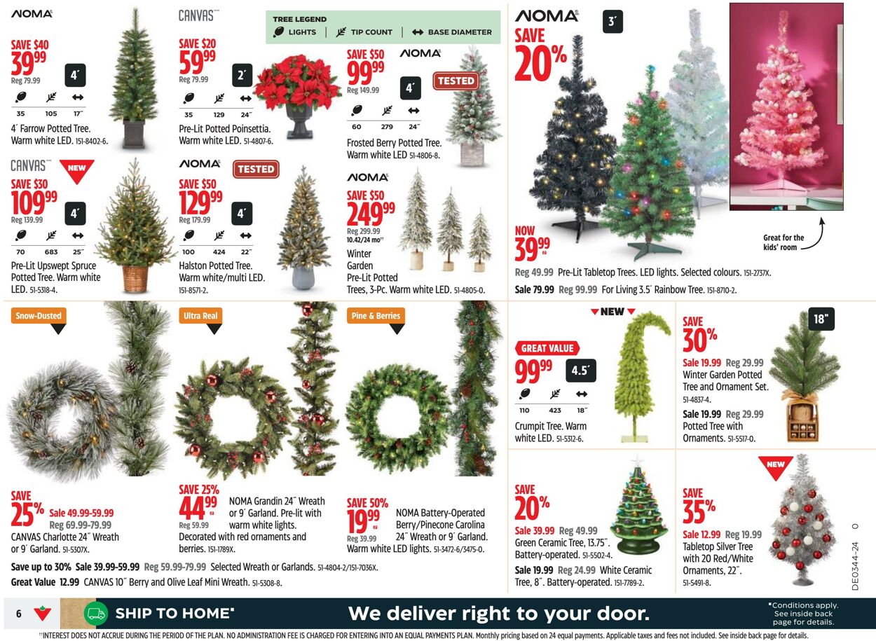 Flyer Canadian Tire 24.10.2024 - 30.10.2024