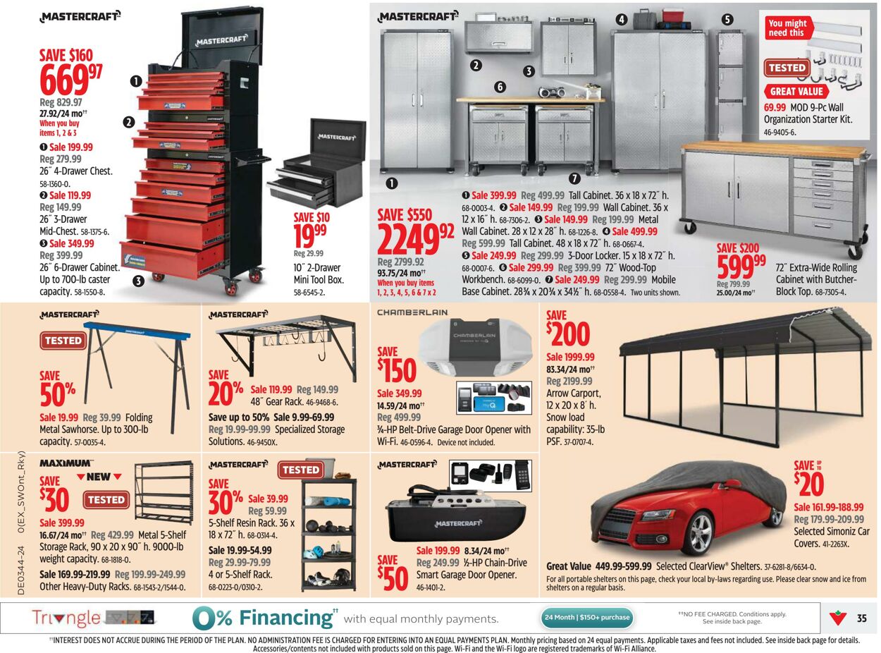 Flyer Canadian Tire 24.10.2024 - 30.10.2024