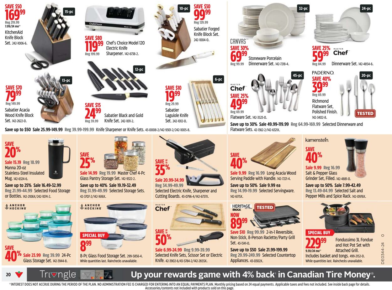 Flyer Canadian Tire 24.10.2024 - 30.10.2024