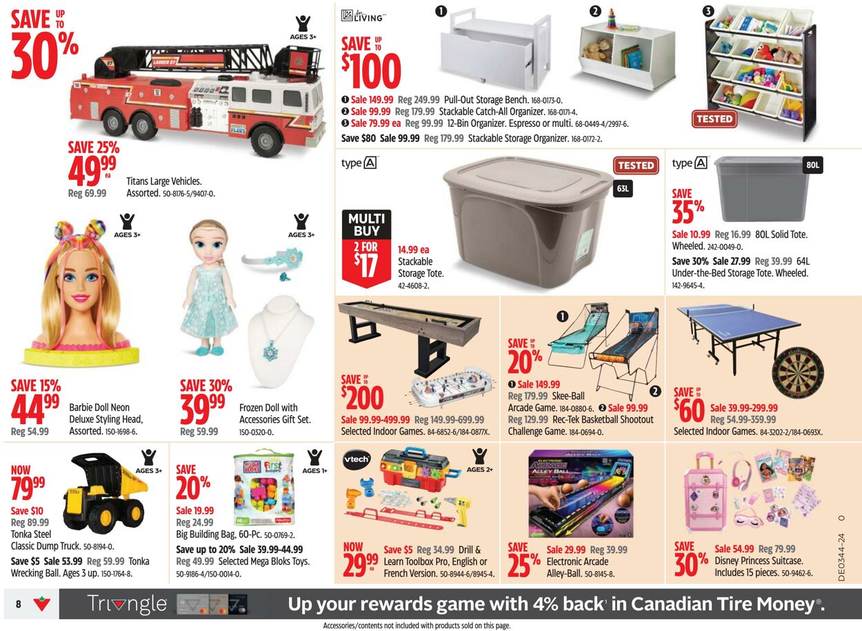 Flyer Canadian Tire 24.10.2024 - 30.10.2024