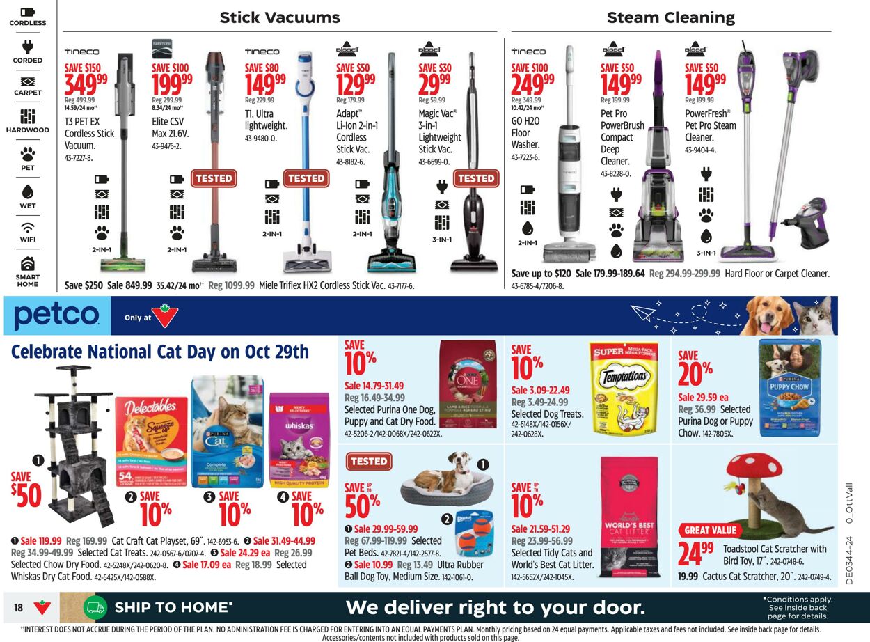 Flyer Canadian Tire 24.10.2024 - 30.10.2024