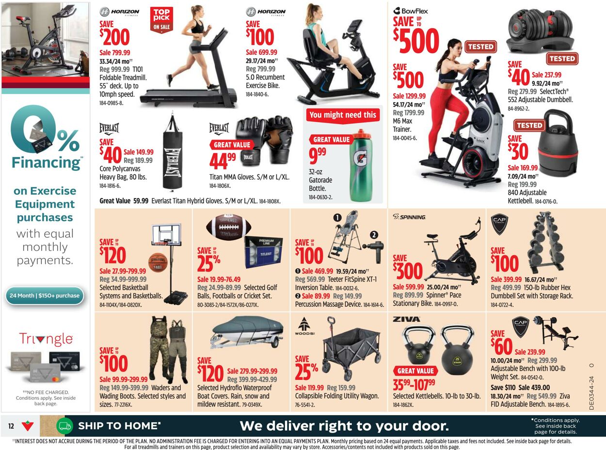 Flyer Canadian Tire 24.10.2024 - 30.10.2024