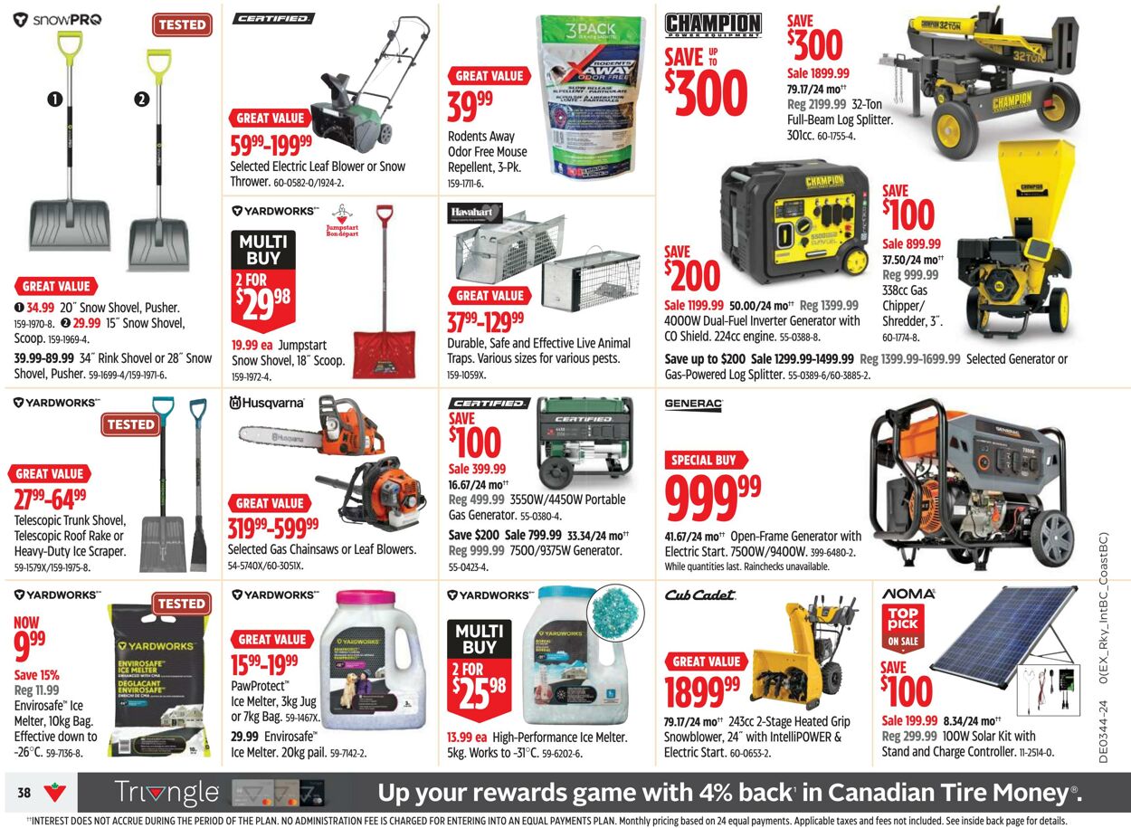 Flyer Canadian Tire 24.10.2024 - 30.10.2024