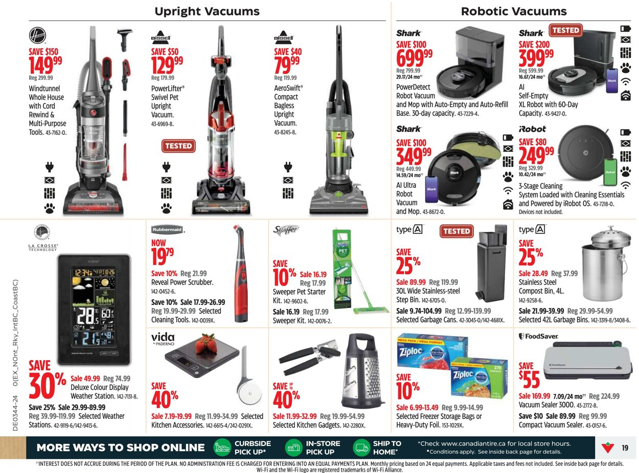 Flyer Canadian Tire 24.10.2024 - 30.10.2024