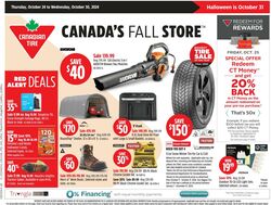 Flyer Canadian Tire 25.04.2024 - 15.05.2024