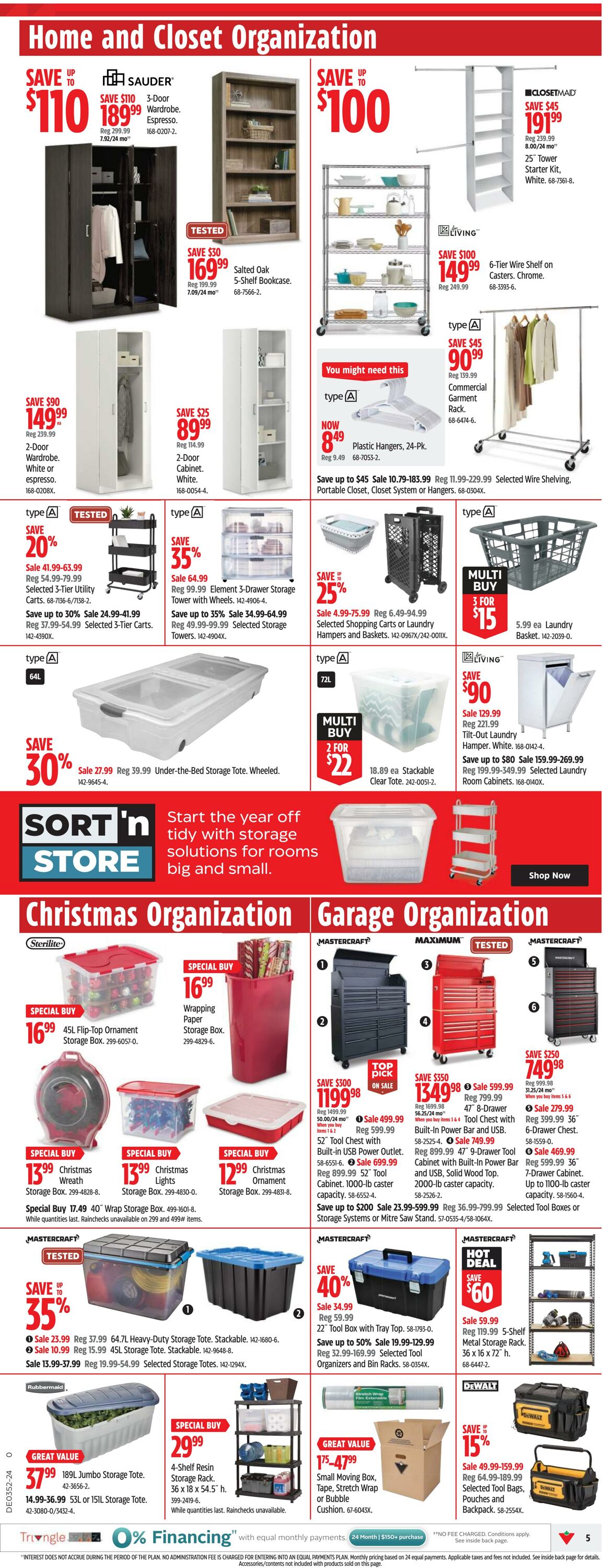 Flyer Canadian Tire 19.12.2024 - 29.12.2024