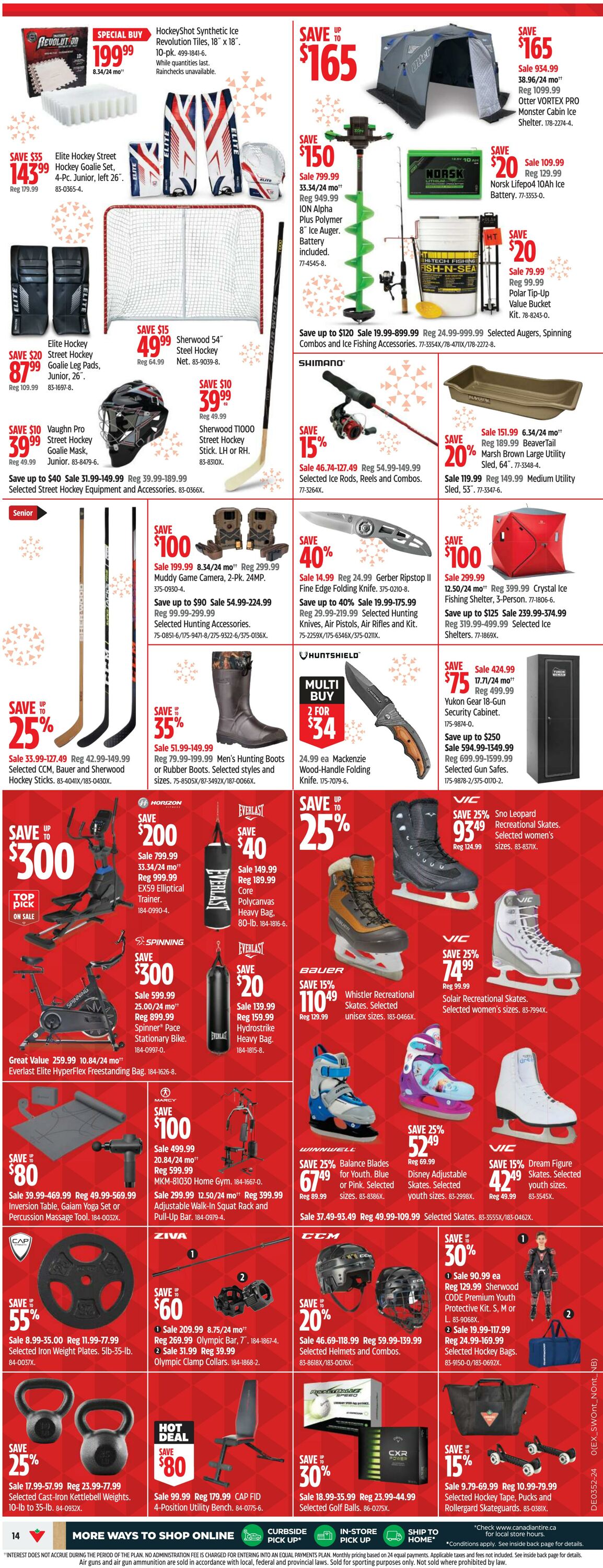 Flyer Canadian Tire 19.12.2024 - 29.12.2024