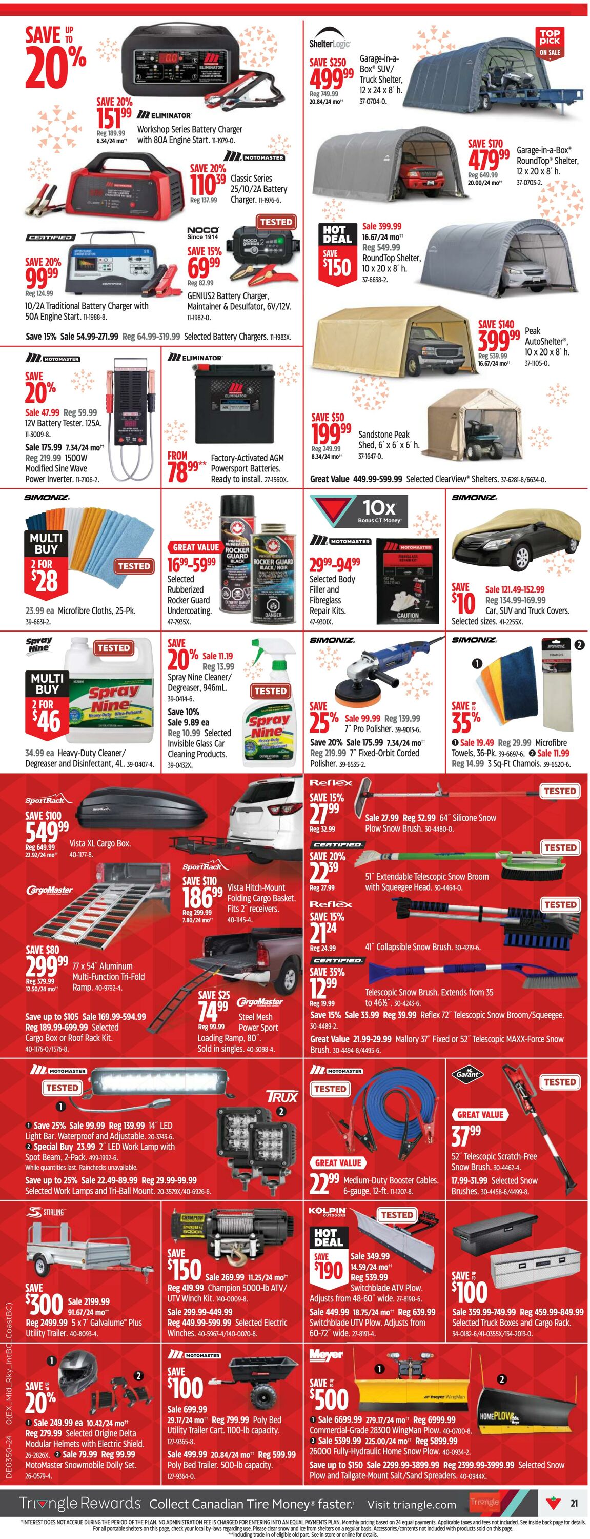 Flyer Canadian Tire 05.12.2024 - 15.12.2024