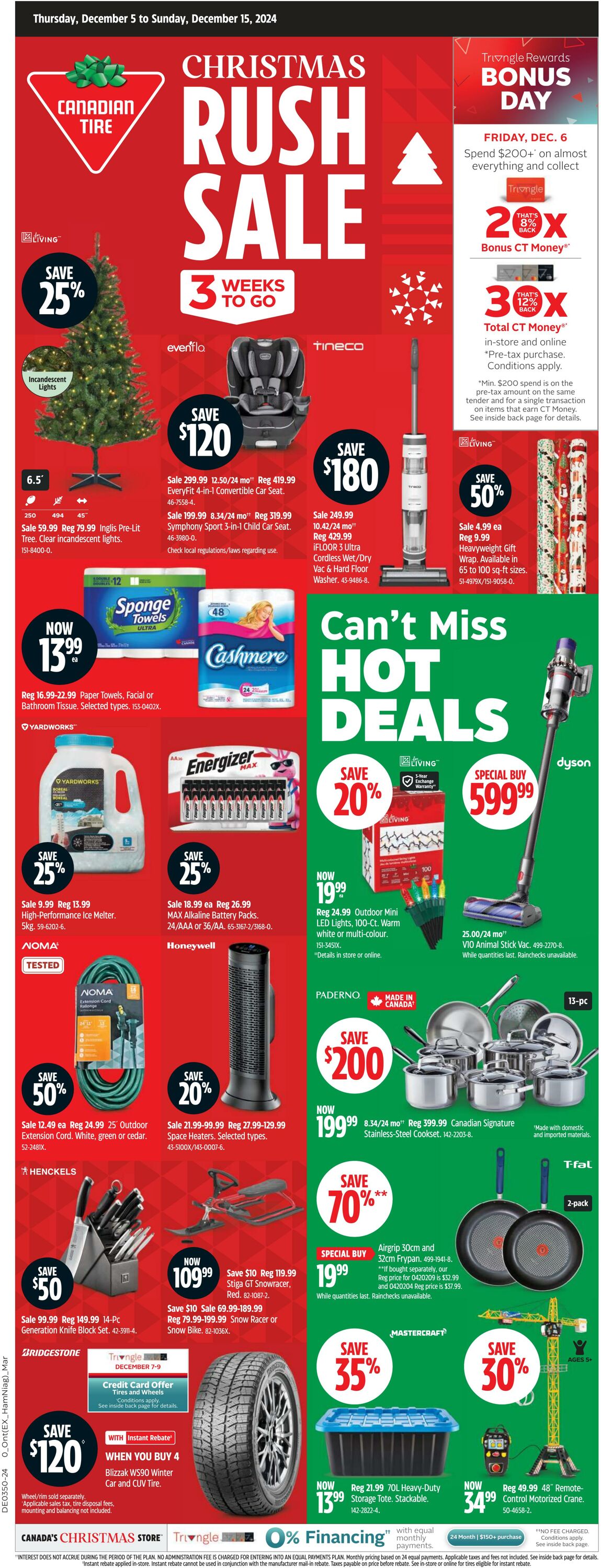 Flyer Canadian Tire 05.12.2024 - 15.12.2024