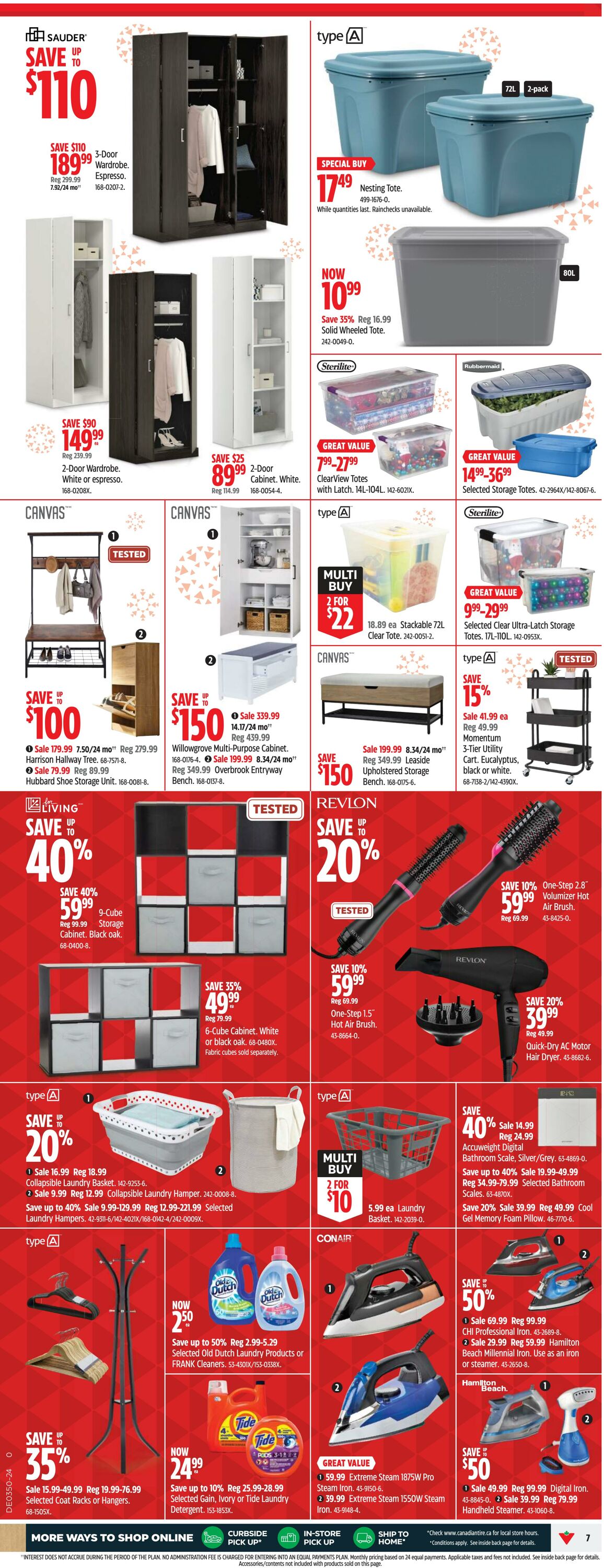 Flyer Canadian Tire 05.12.2024 - 15.12.2024