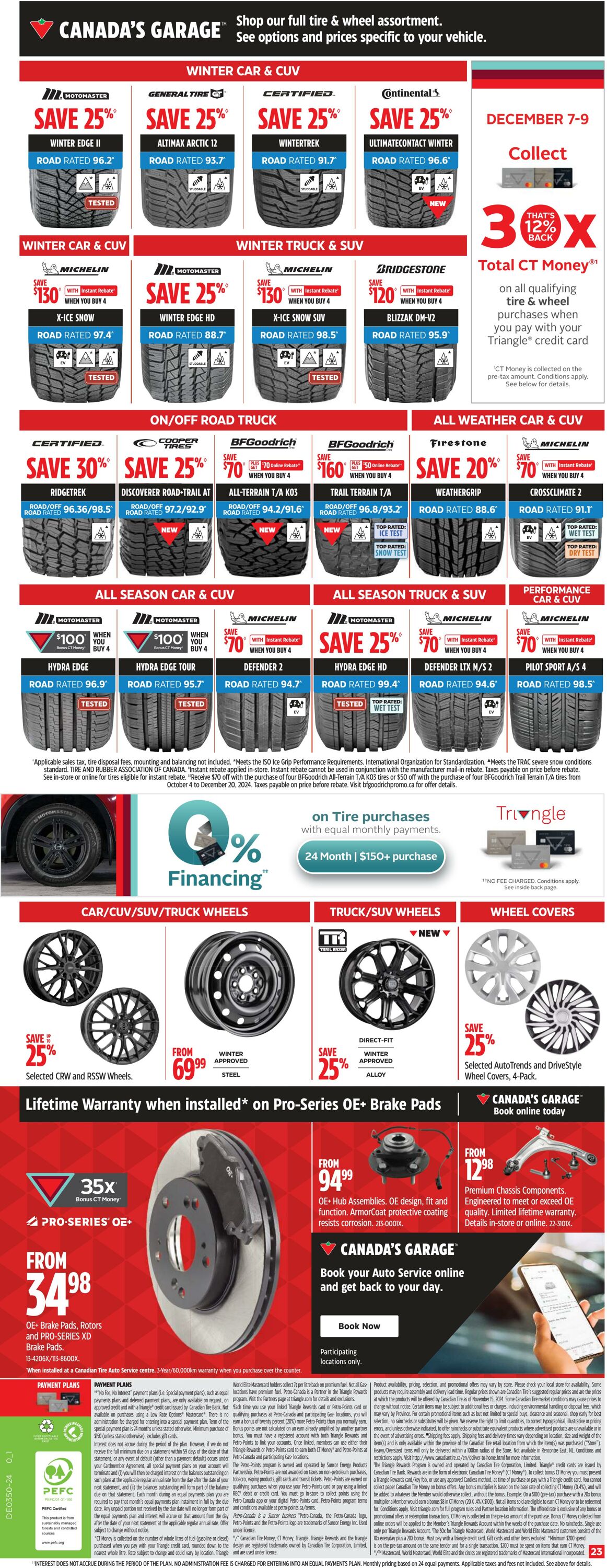 Flyer Canadian Tire 05.12.2024 - 15.12.2024