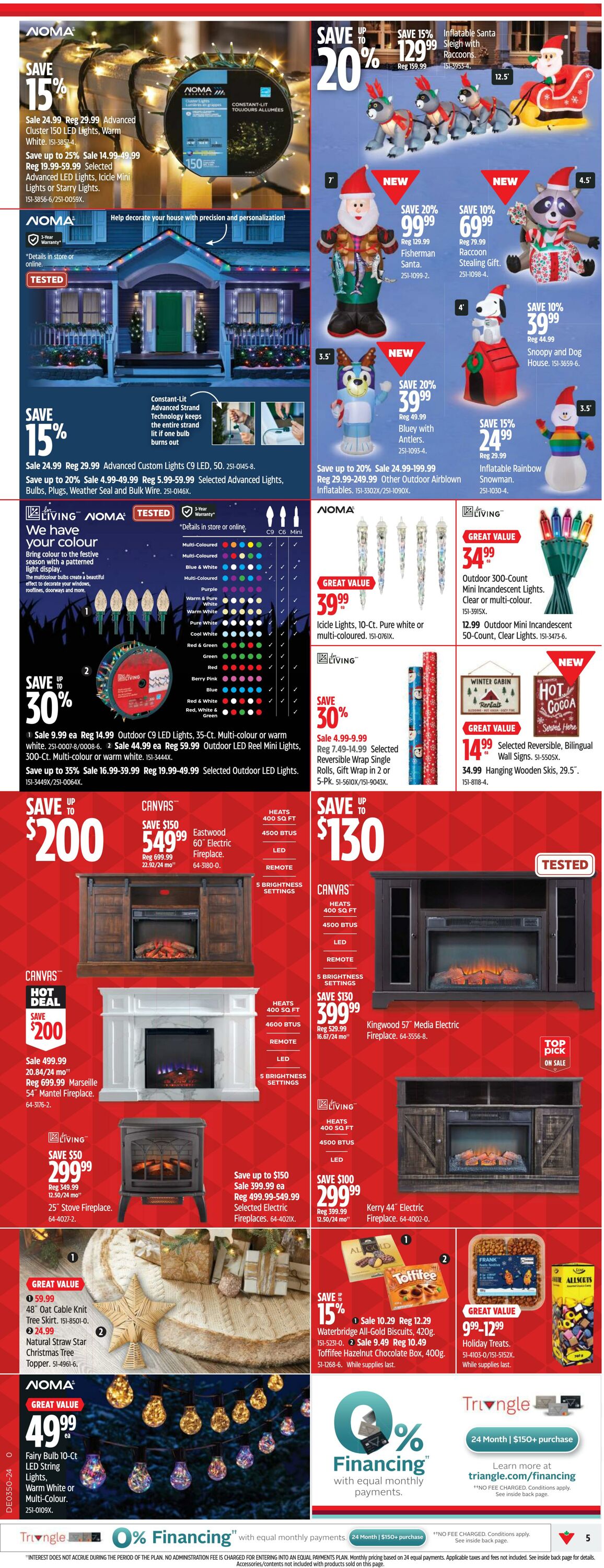 Flyer Canadian Tire 05.12.2024 - 15.12.2024