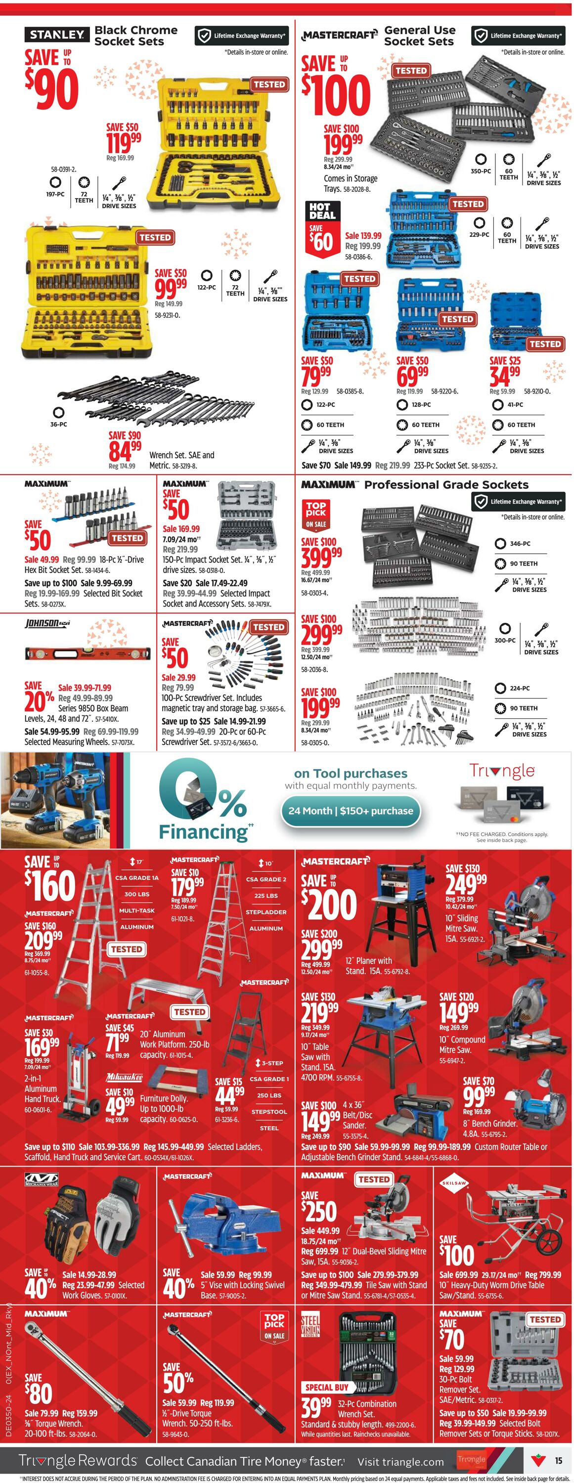 Flyer Canadian Tire 05.12.2024 - 15.12.2024